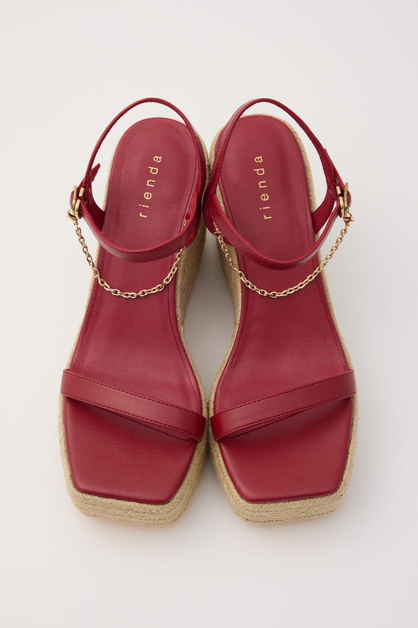 rienda「ウェッジソールサンダル」|サンダル|