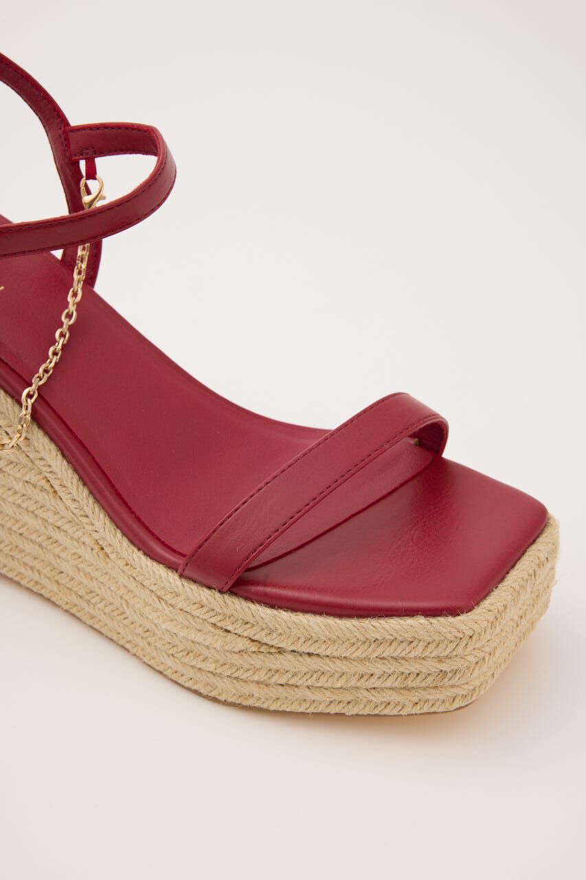 rienda「ウェッジソールサンダル」|サンダル|