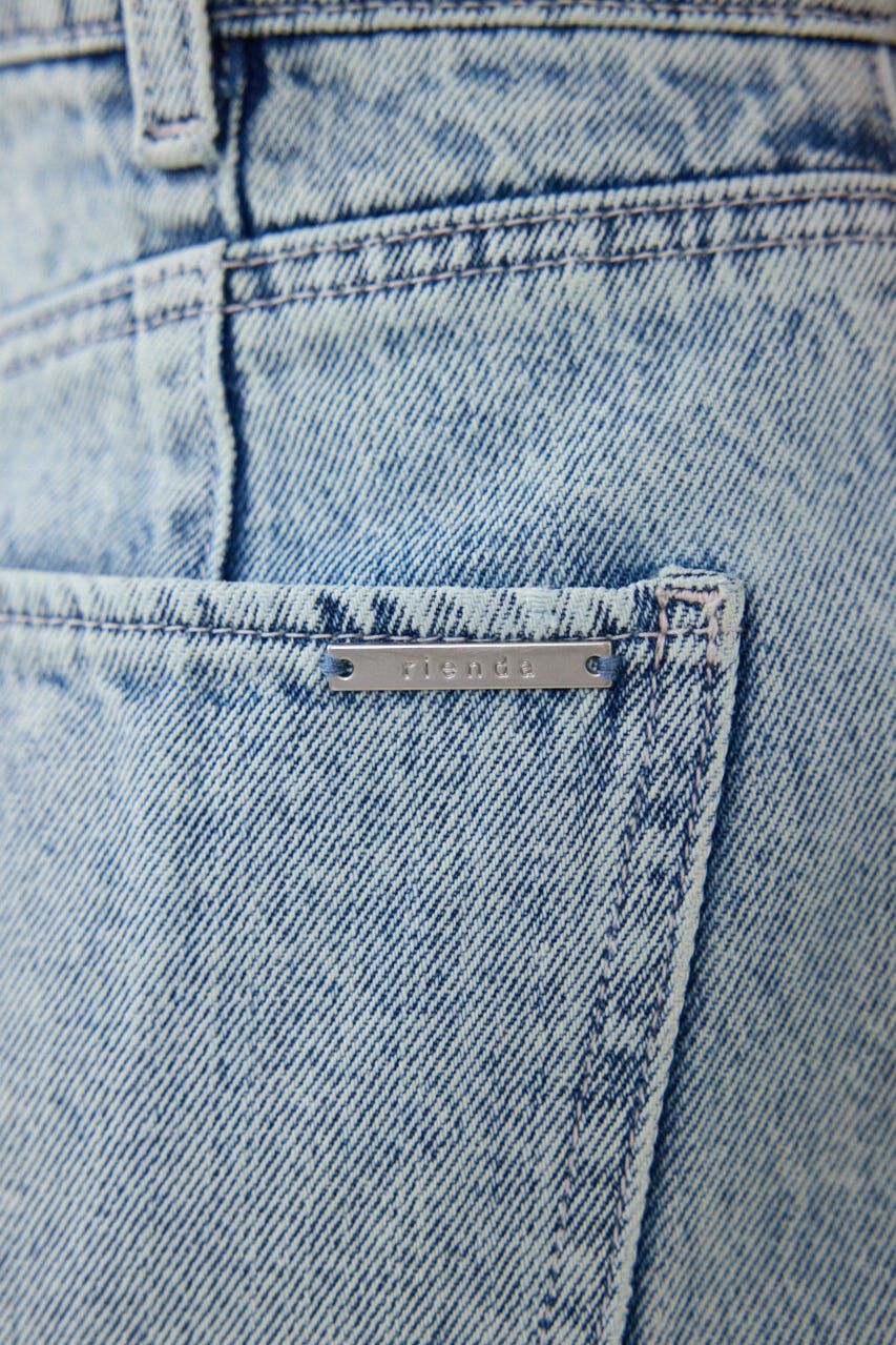 rienda「ダブルベルトマーメイドデニムスカート」|スカート|