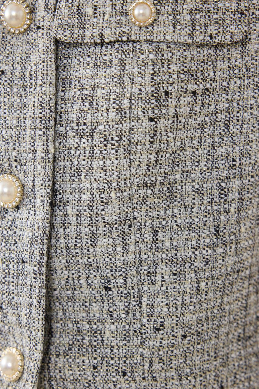 rienda「ノースリーブツイードトップス」|シャツ・ブラウス|