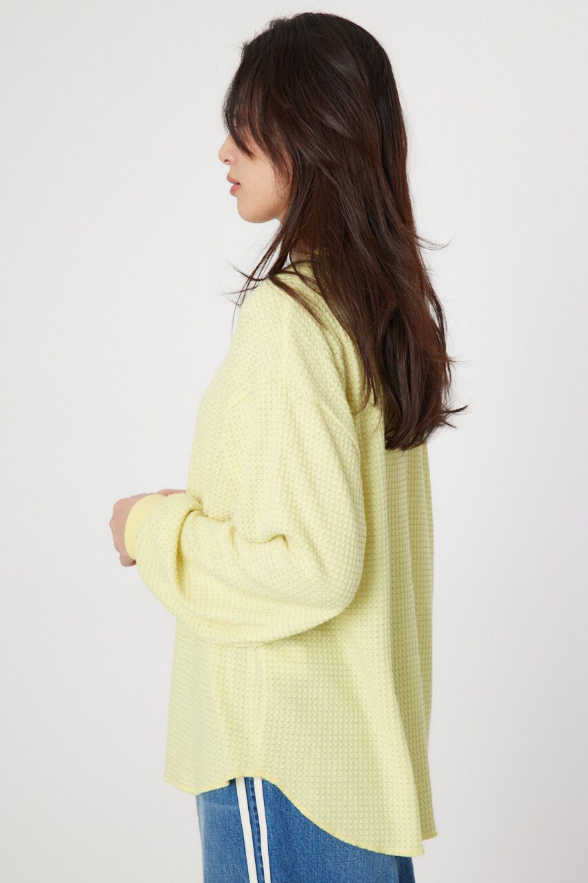 RODEO CROWNS「ラメワッフルトップス」|Tシャツ・カットソー|