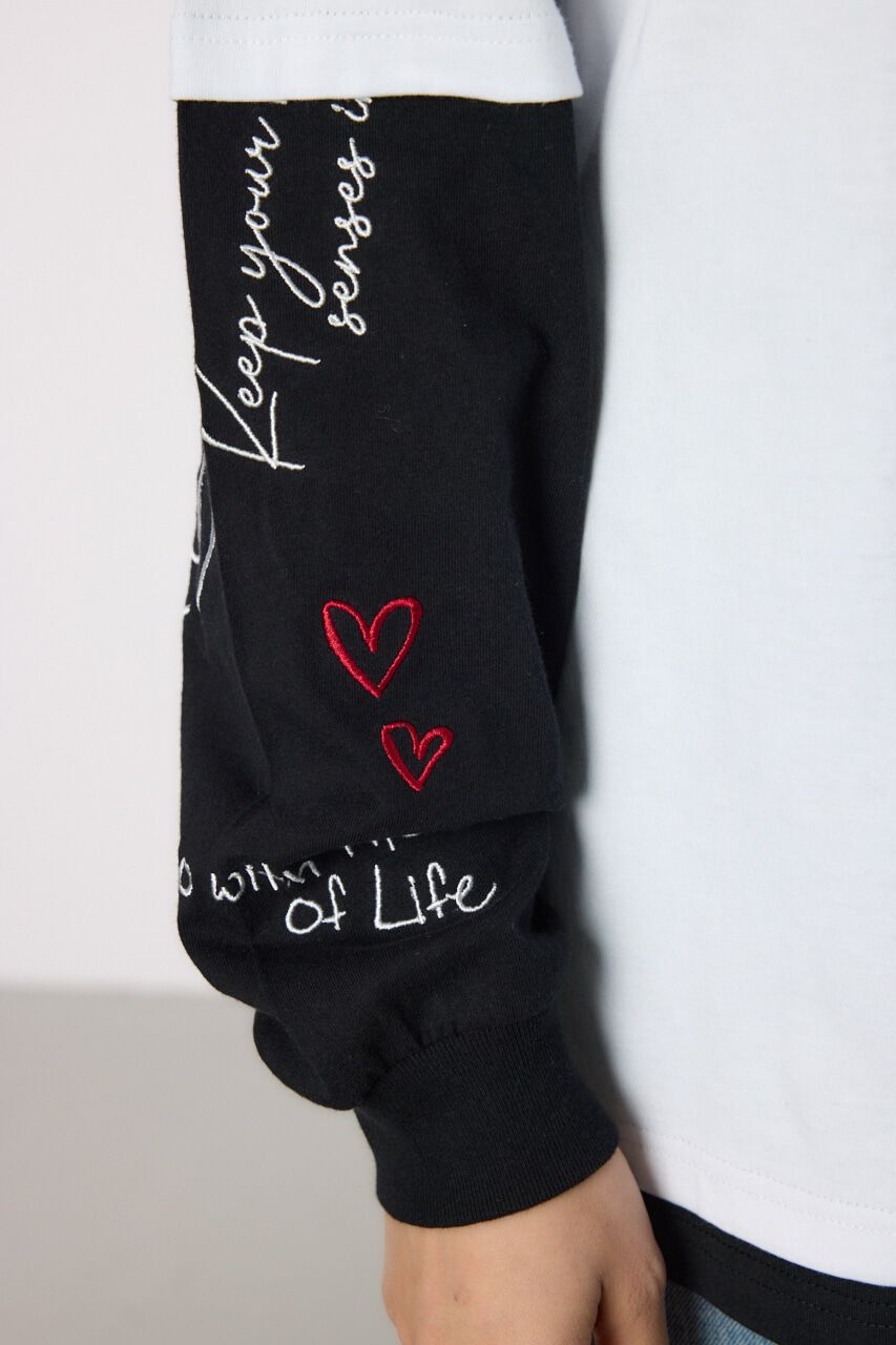 RODEO CROWNS「フェイクレイヤードロングスリーブTシャツ」|Tシャツ・カットソー|