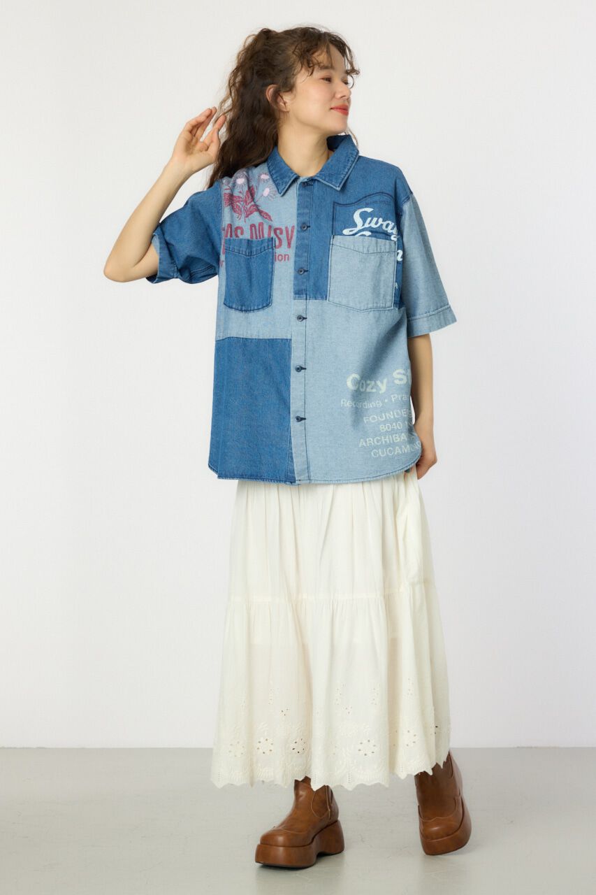 RODEO CROWNS「カスタムパッチドシャツ」|シャツ・ブラウス|