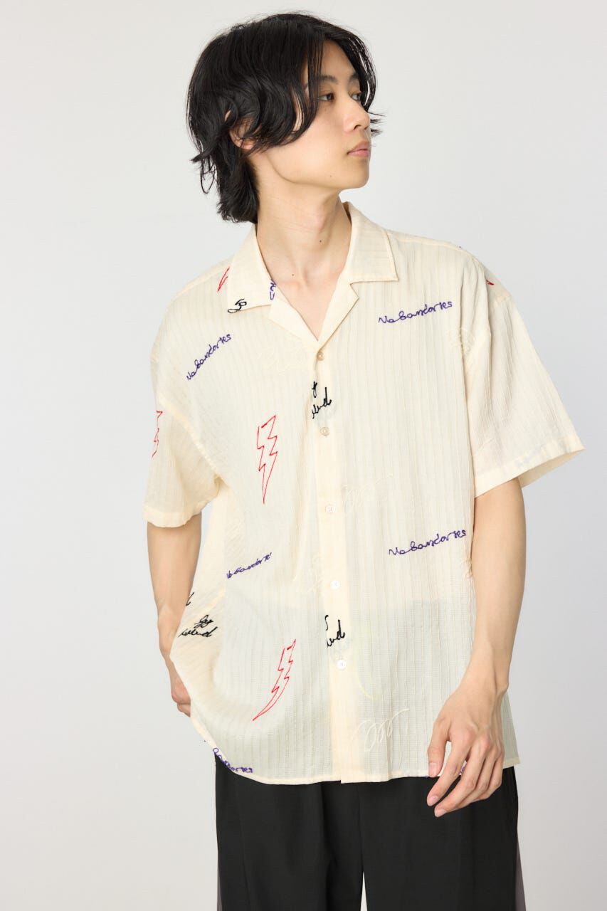 RODEO CROWNS「エンブロイダリーレタードシャツ」|シャツ・ブラウス|