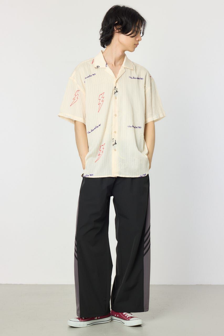 RODEO CROWNS「エンブロイダリーレタードシャツ」|シャツ・ブラウス|