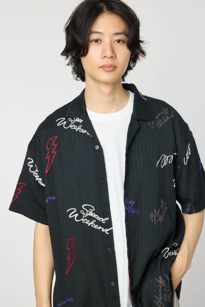 RODEO CROWNS「エンブロイダリーレタードシャツ」|シャツ・ブラウス|