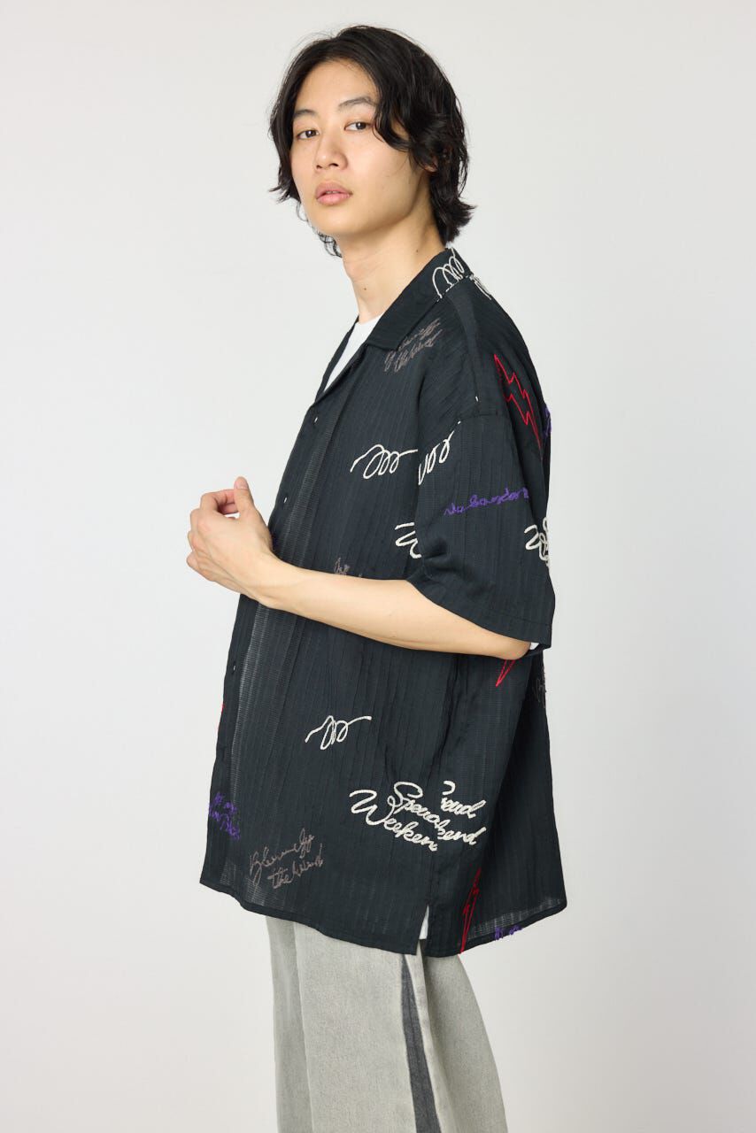 RODEO CROWNS「エンブロイダリーレタードシャツ」|シャツ・ブラウス|