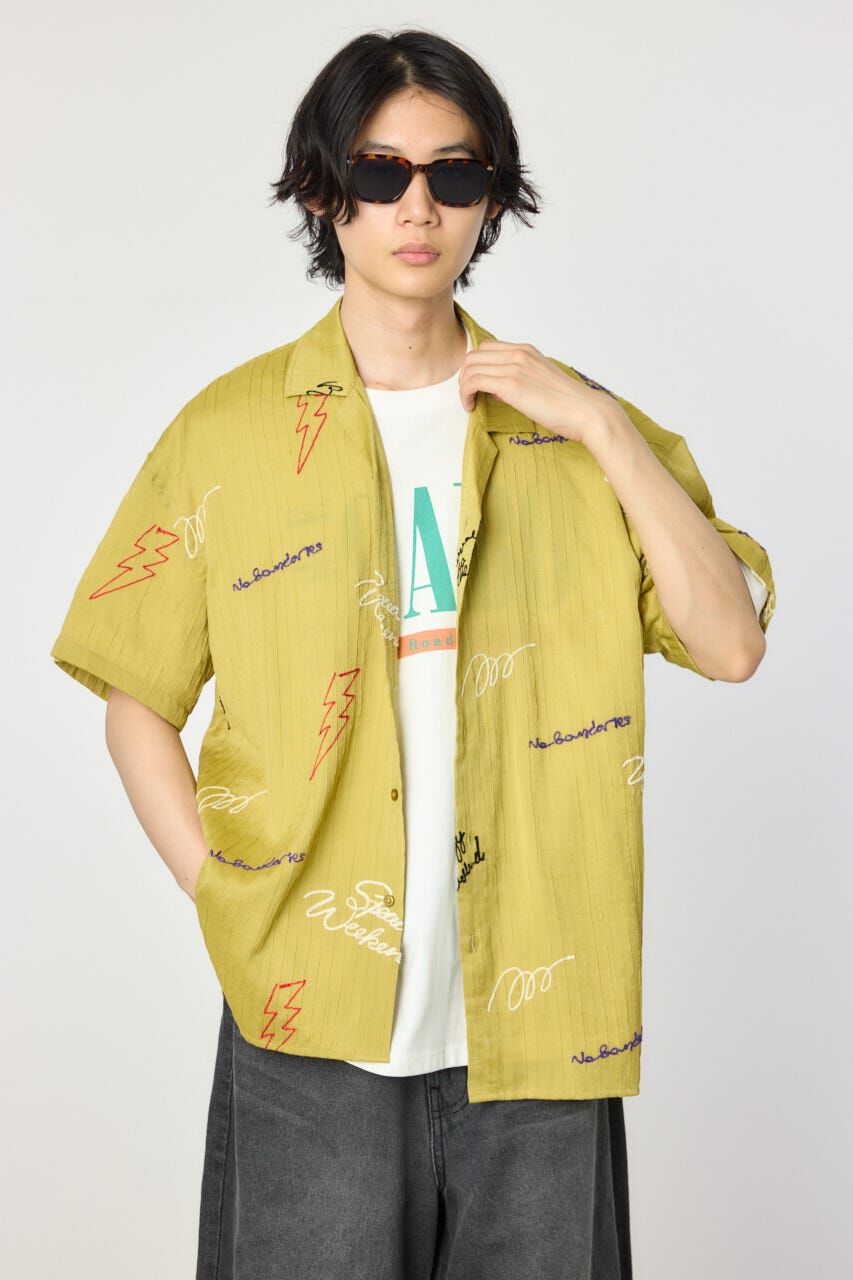 RODEO CROWNS「エンブロイダリーレタードシャツ」|シャツ・ブラウス|