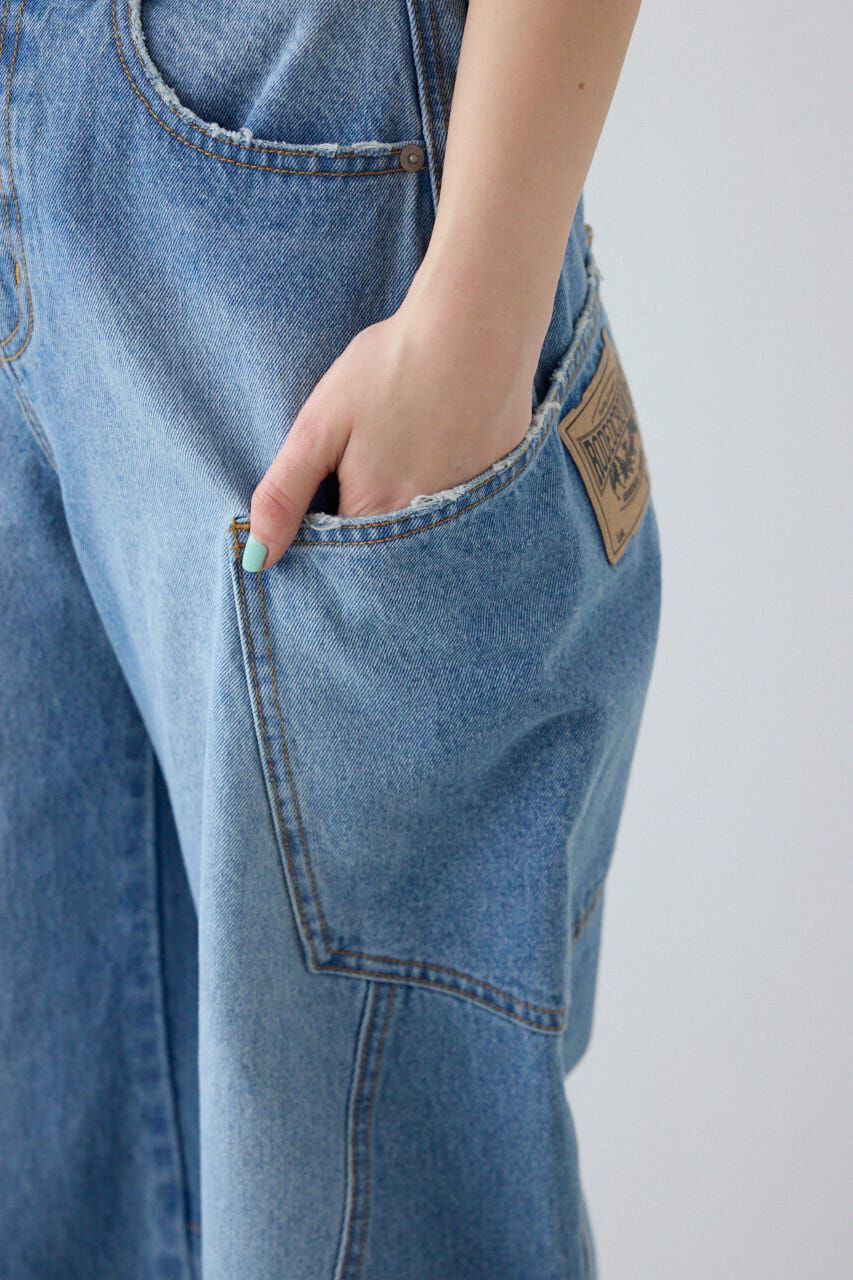 RODEO CROWNS「ビッグポケットバルーンデニム」|デニム|