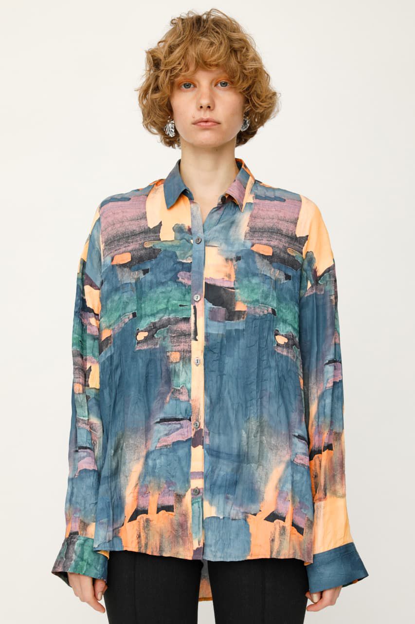 SLY「MUSS PAINT WRINKLE シャツ」|シャツ・ブラウス|