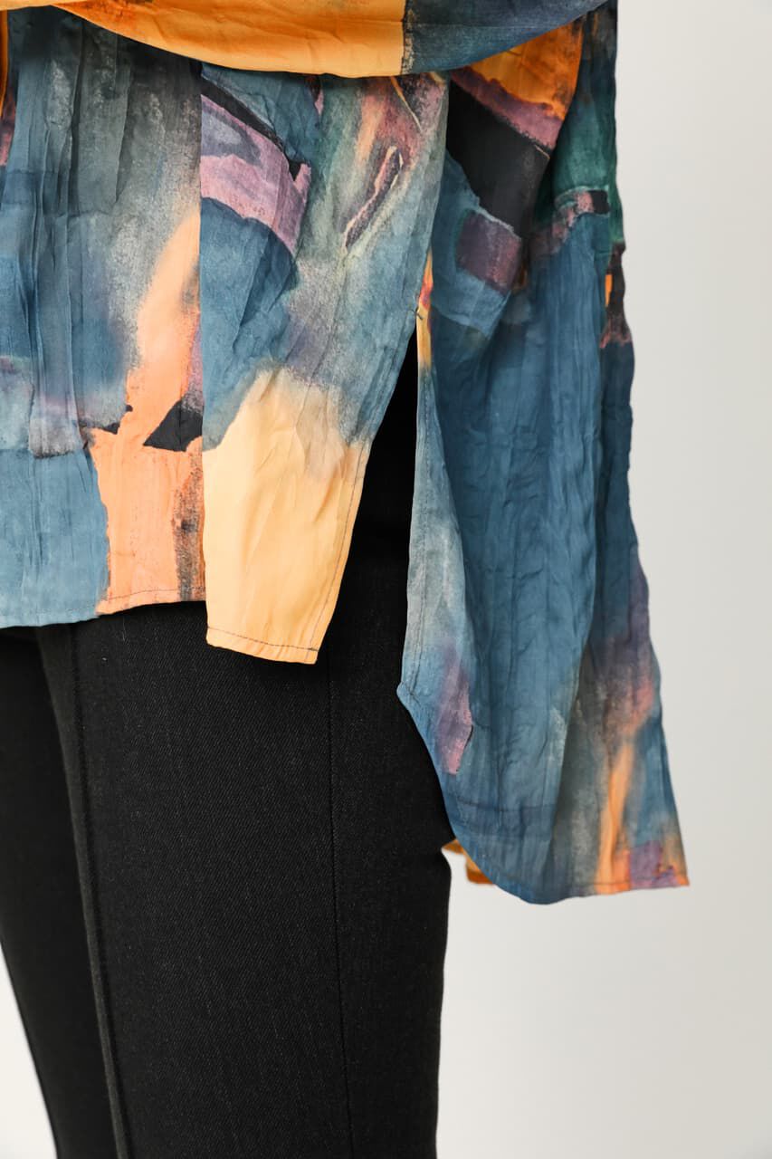 SLY「MUSS PAINT WRINKLE シャツ」|シャツ・ブラウス|