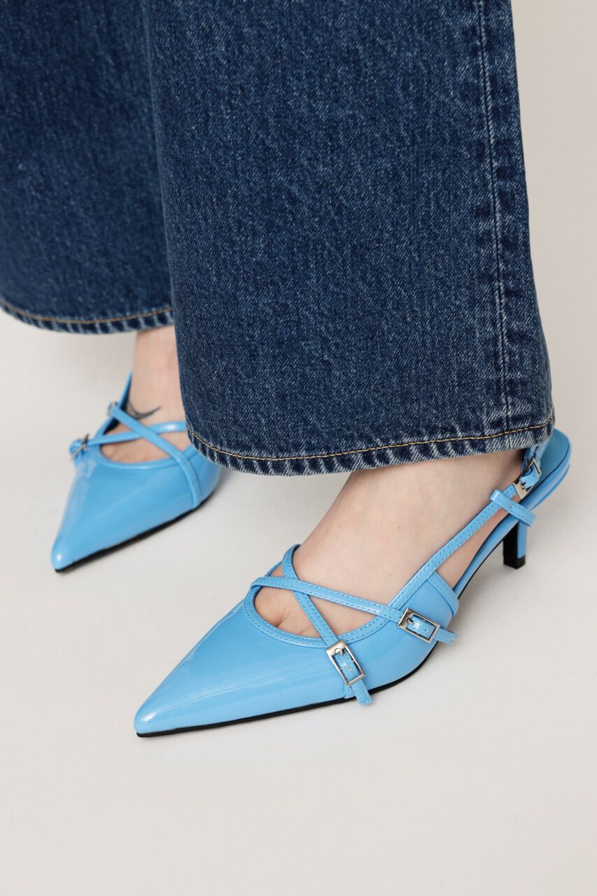 SLY「SLING BACK パンプス」|パンプス|L/BLU1