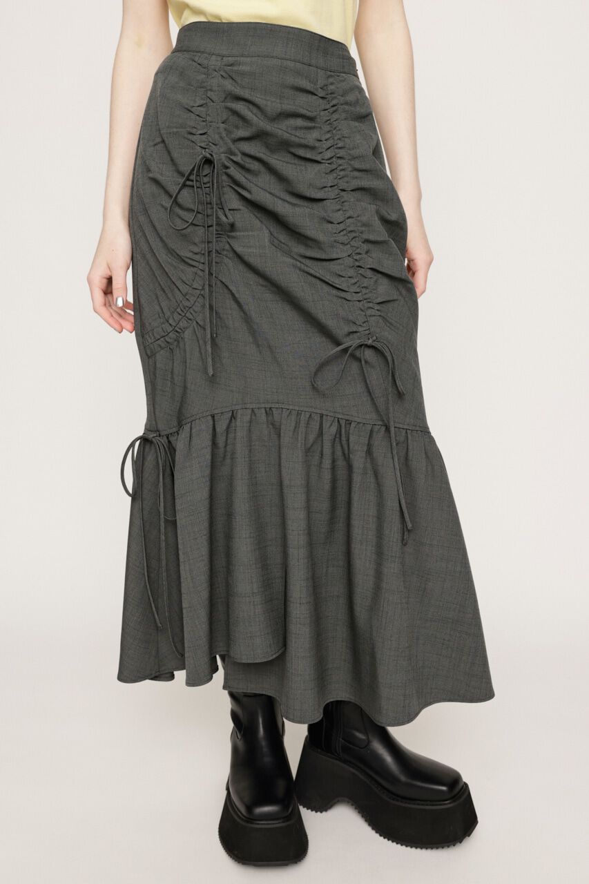SLY「ASYMMETRY GATHER スカート」|スカート|T.GRY