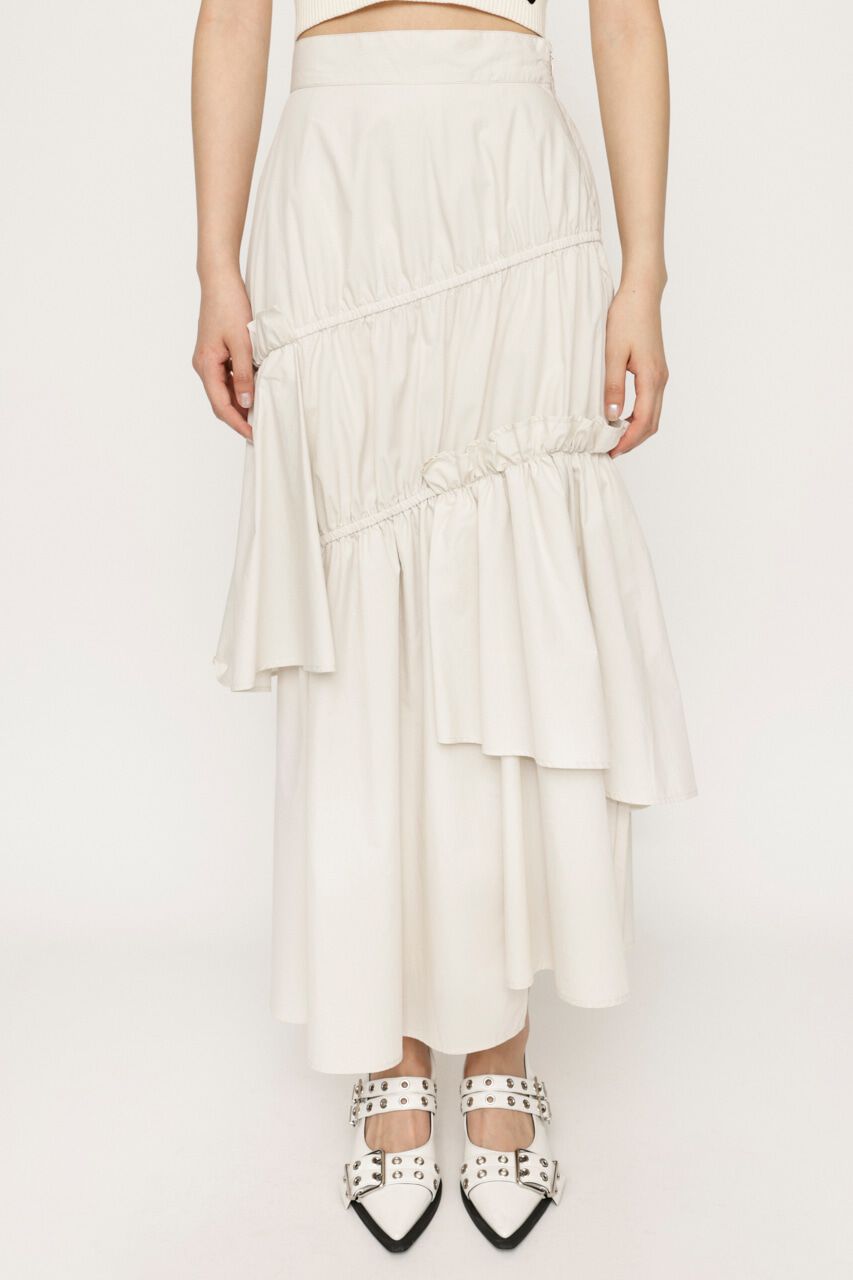 SLY「ASYMMETRY FRILL スカート」|スカート|
