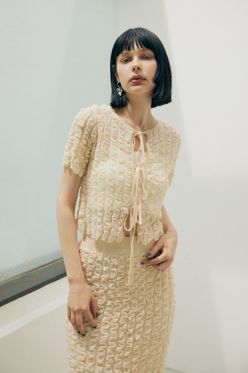 SLY「SHEER 2WAY トップス」|ニット・セーター|