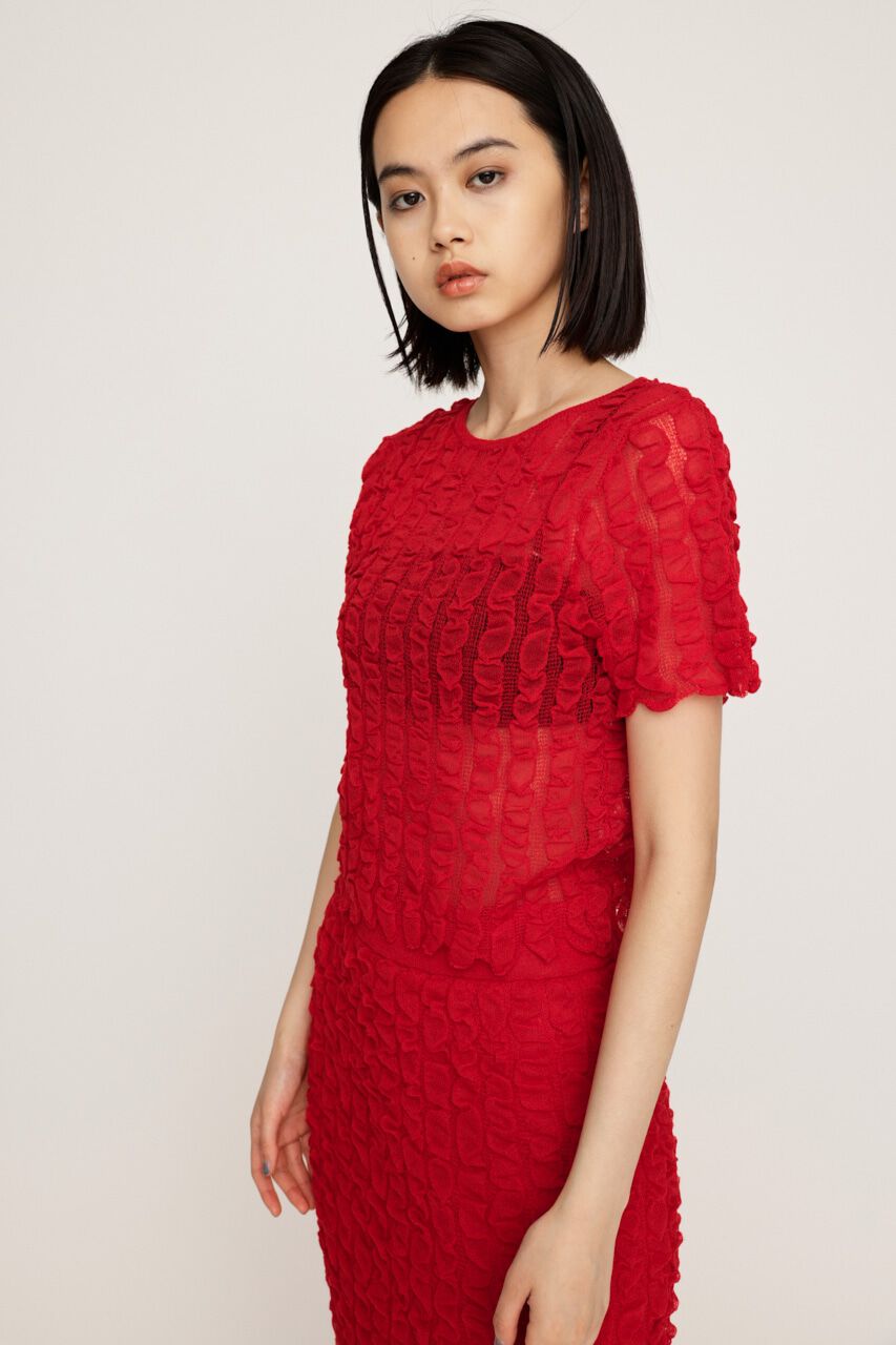 SLY「SHEER 2WAY トップス」|ニット・セーター|