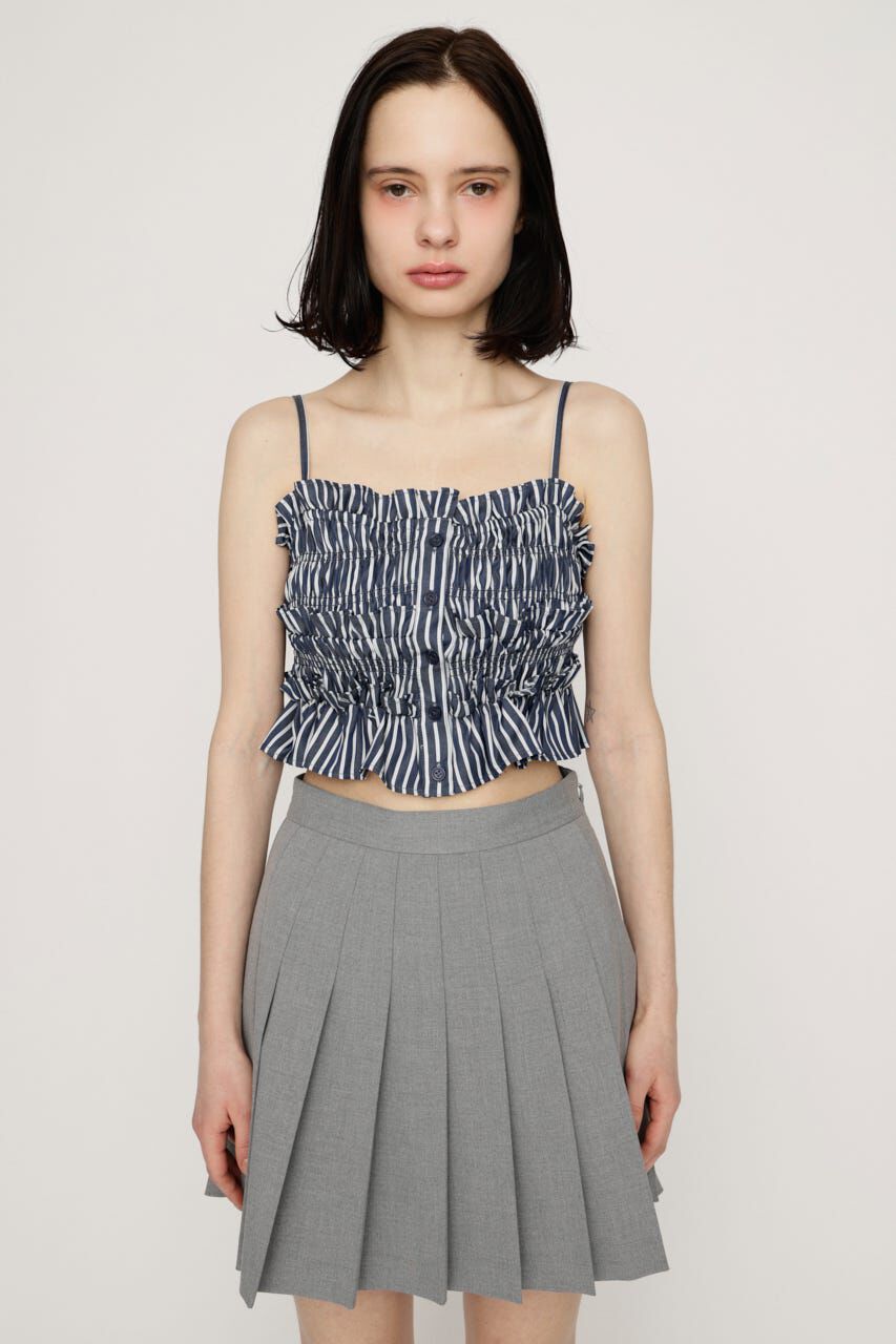 SLY「BUSTIER LAYERED GATHER シャツ」|シャツ・ブラウス|