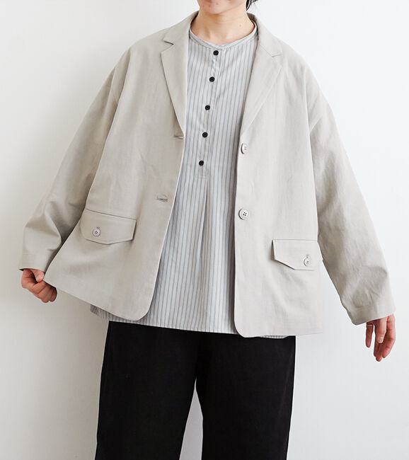 休日と詩「サクラエールジャケット」|その他|グレー