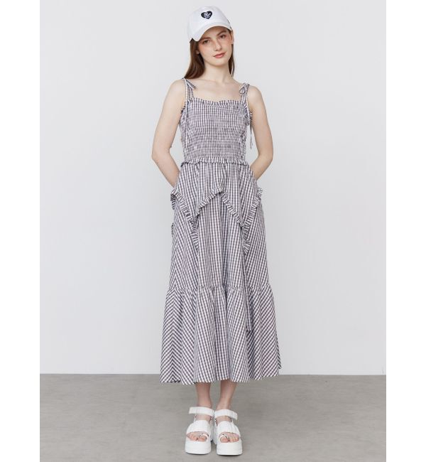 CALNAMUR「BIJOU RING GYATHER SPORTS SANDALS/ビジューリングギャザースポーツサンダル」|その他|