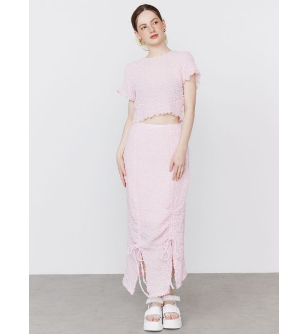 CALNAMUR「BIJOU RING GYATHER SPORTS SANDALS/ビジューリングギャザースポーツサンダル」|その他|