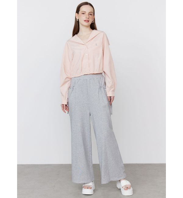 CALNAMUR「BIJOU RING GYATHER SPORTS SANDALS/ビジューリングギャザースポーツサンダル」|その他|