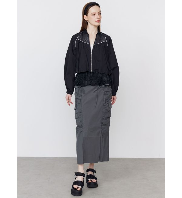 CALNAMUR「BIJOU RING GYATHER SPORTS SANDALS/ビジューリングギャザースポーツサンダル」|その他|