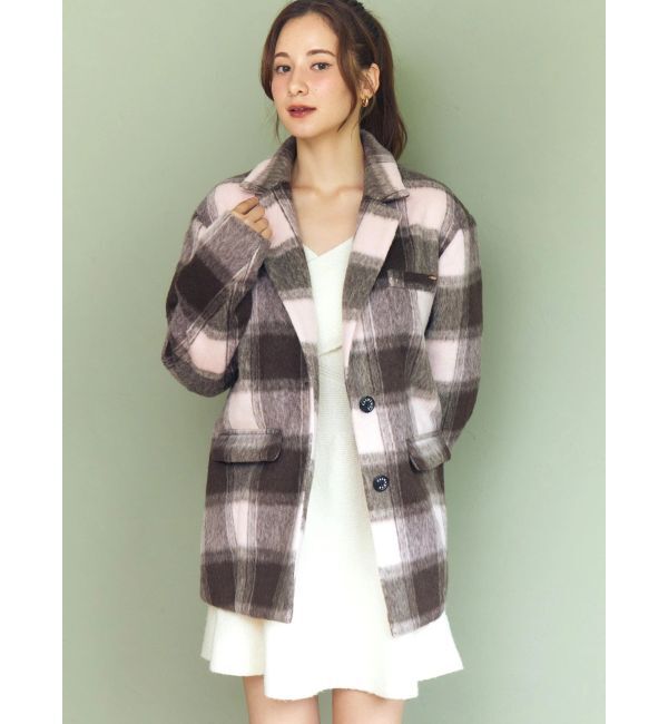 CALNAMUR「クロスデザインニットミニワンピース」|ワンピース|