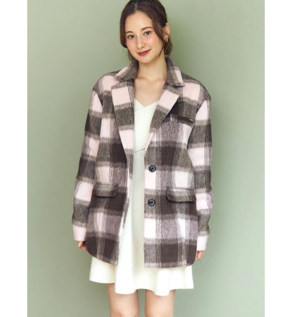 CALNAMUR「クロスデザインニットミニワンピース」|ワンピース|