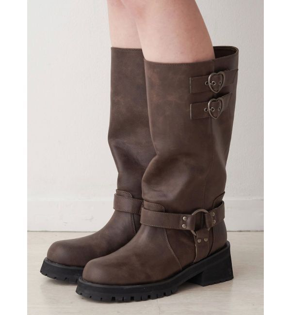 CALNAMUR「ハートバックルエンジニアブーツ」|その他|