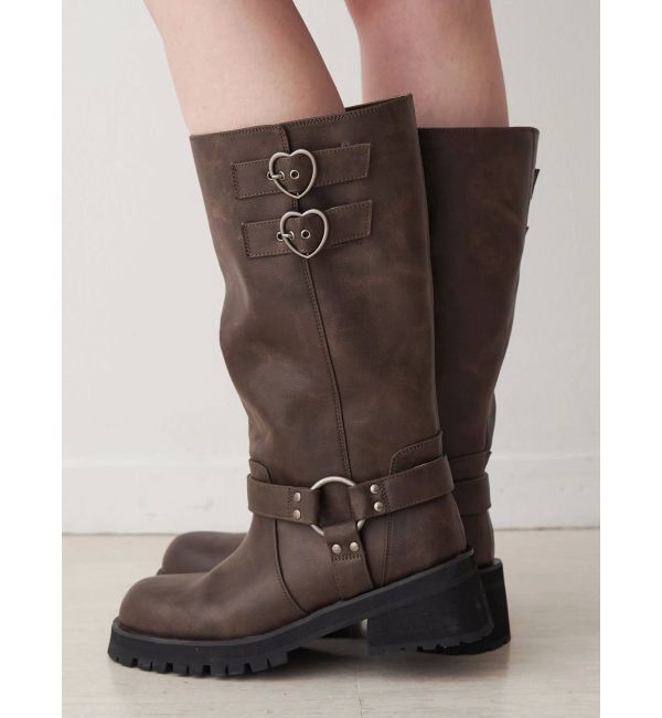 CALNAMUR「ハートバックルエンジニアブーツ」|その他|