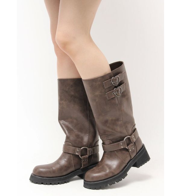 CALNAMUR「ハートバックルエンジニアブーツ」|その他|