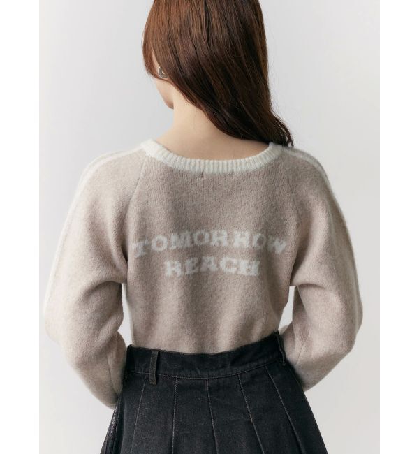 CALNAMUR「バックロゴジャガードユニフォームボディスーツ」|ニット・セーター|