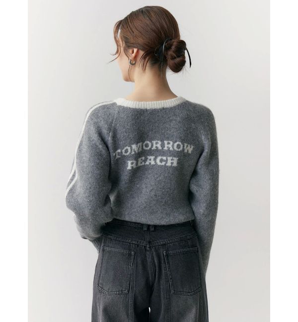 CALNAMUR「バックロゴジャガードユニフォームボディスーツ」|ニット・セーター|