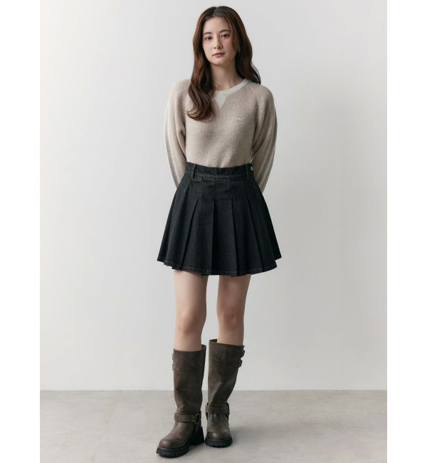 CALNAMUR「バックロゴジャガードユニフォームボディスーツ」|ニット・セーター|