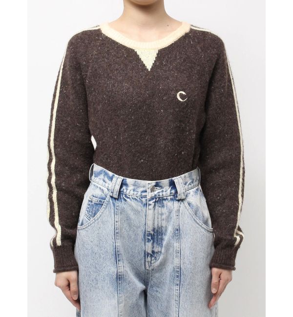 CALNAMUR「バックロゴジャガードユニフォームボディスーツ」|ニット・セーター|