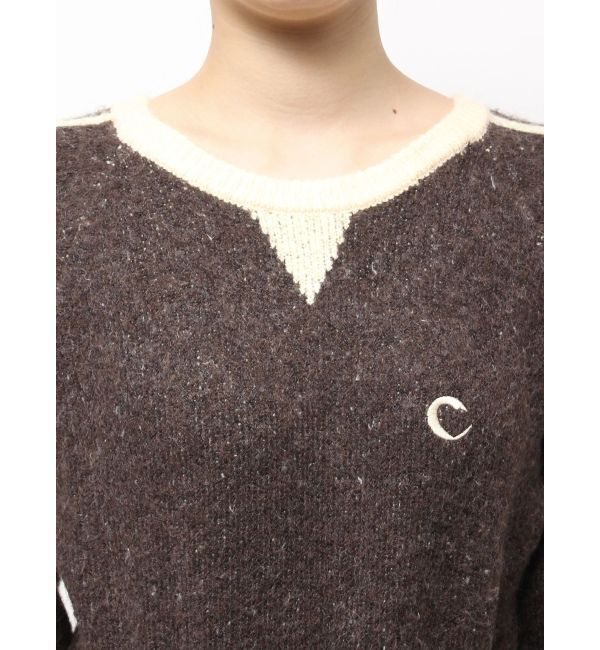 CALNAMUR「バックロゴジャガードユニフォームボディスーツ」|ニット・セーター|