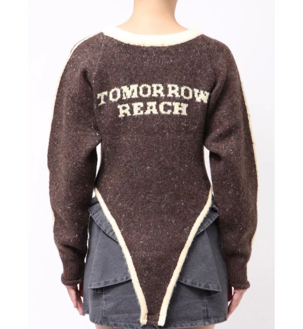 CALNAMUR「バックロゴジャガードユニフォームボディスーツ」|ニット・セーター|