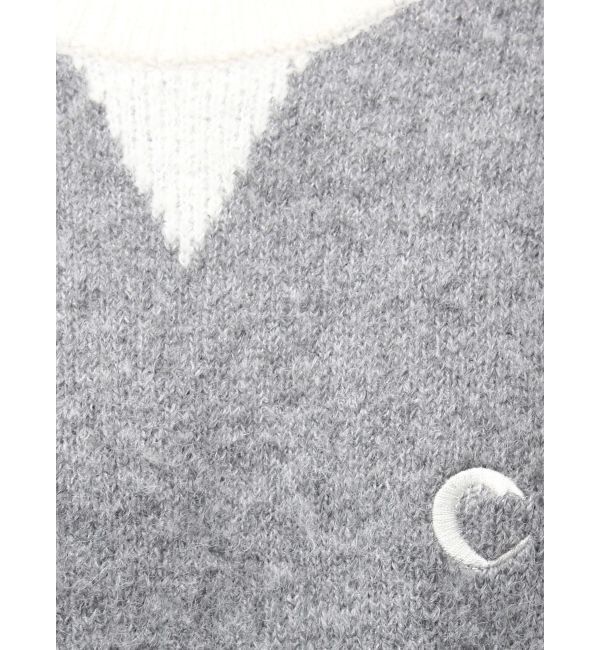 CALNAMUR「バックロゴジャガードユニフォームボディスーツ」|ニット・セーター|