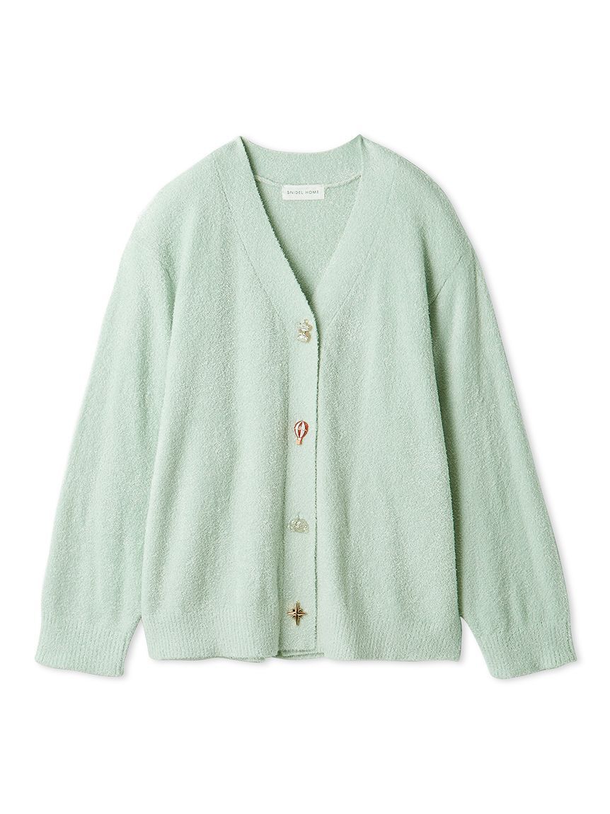 SNIDEL HOME「カルーセル釦カーディガン」|ルームウェア|