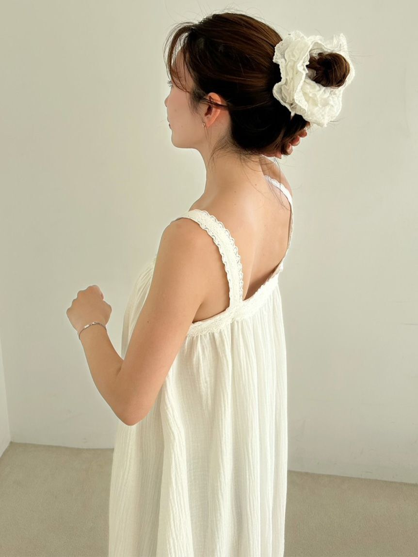 SNIDEL HOME「コットンガーゼマーメイドワンピース」|ルームウェア|