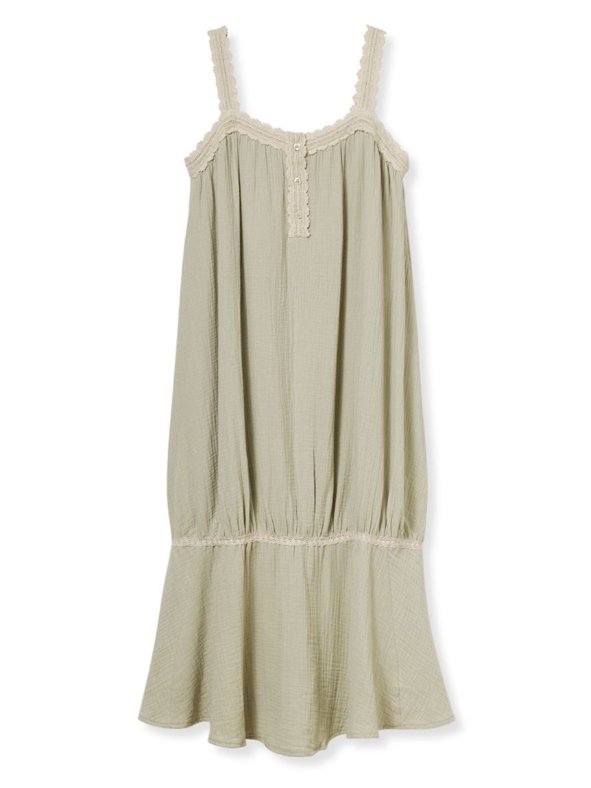 SNIDEL HOME「コットンガーゼマーメイドワンピース」|ルームウェア|