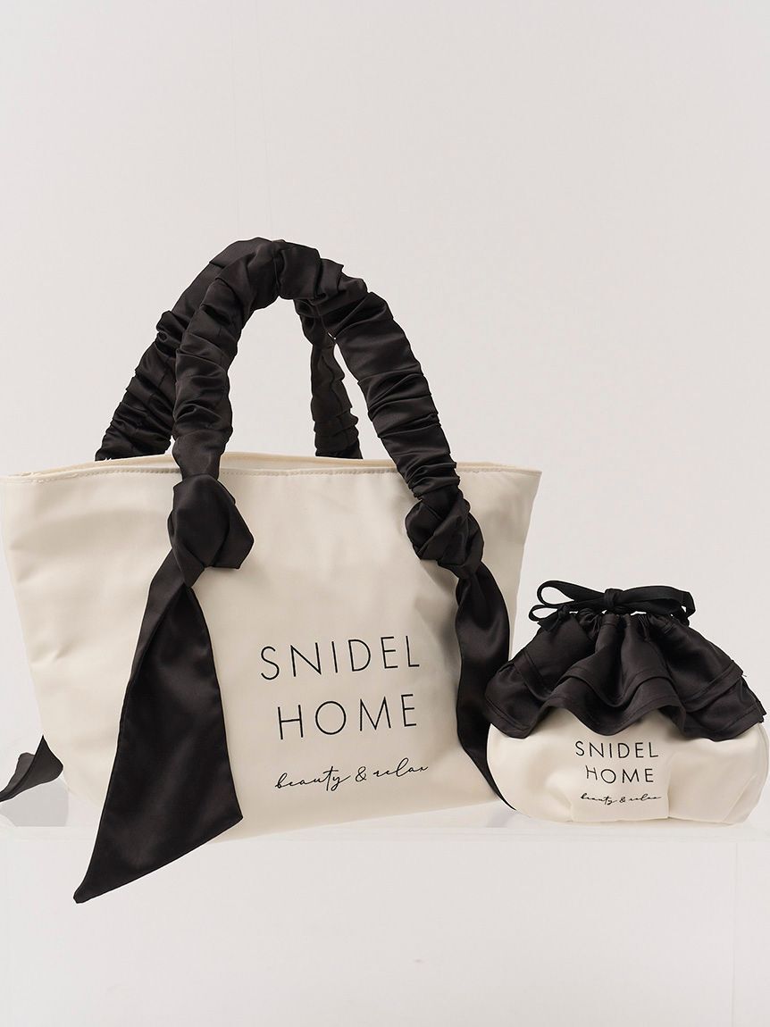 SNIDEL HOME「【保冷機能付き】リボントートバック」|トートバッグ|