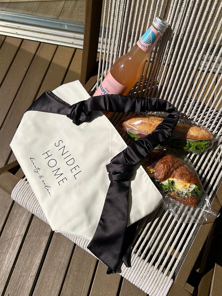 SNIDEL HOME「【保冷機能付き】リボントートバック」|トートバッグ|