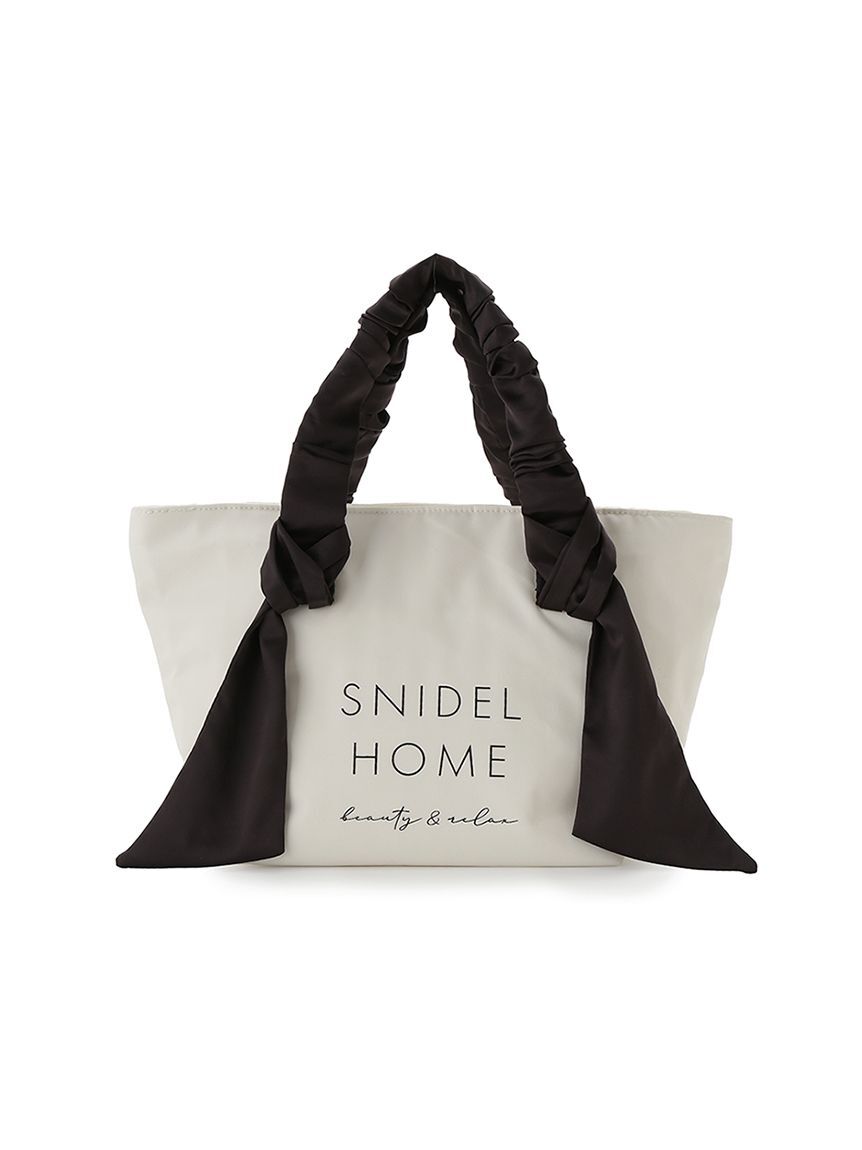 SNIDEL HOME「【保冷機能付き】リボントートバック」|トートバッグ|