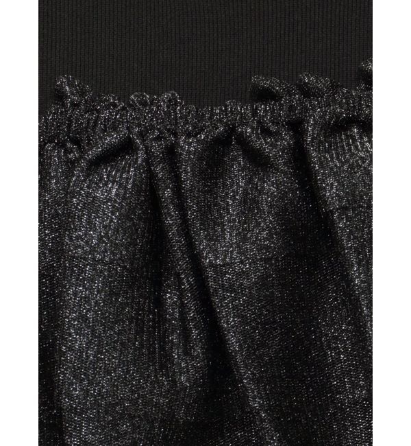 RESEXXY「ラメチュールキャミセットニットトップス【セットアップ着用可能】」|ニット・セーター|