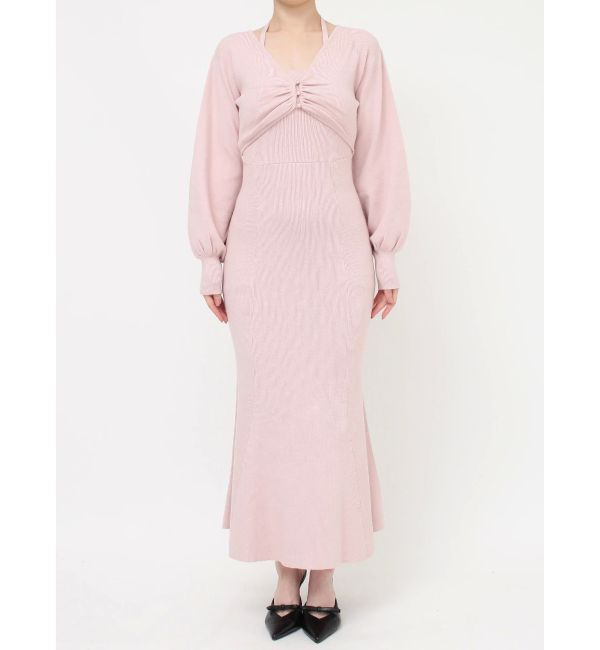 RESEXXY「レイヤードマーメイドニットワンピース」|ワンピース|