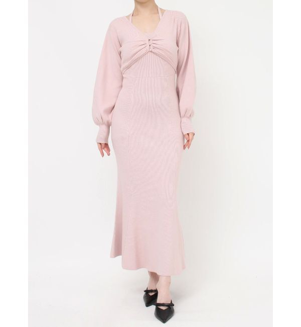 RESEXXY「レイヤードマーメイドニットワンピース」|ワンピース|