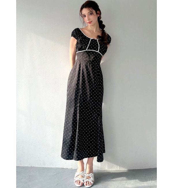 RESEXXY「バイカラーパイピングマーメイドワンピース」|ワンピース|