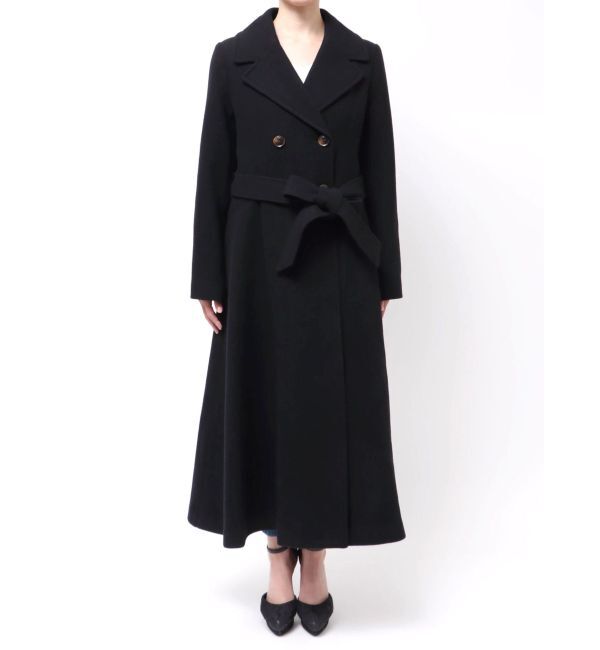 RESEXXY「ショートビーバーウールロングコート」|その他|
