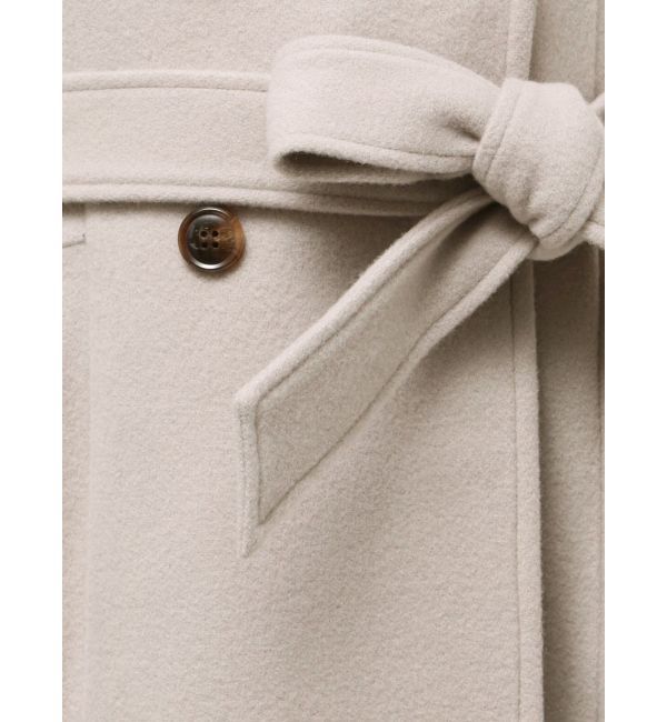 RESEXXY「ショートビーバーウールロングコート」|その他|